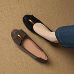 Handcrafted Genuine Leather Women's Shoes: Luxurious Elegance Unveiled(Easn20182820)