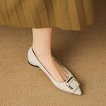 Exquisite Handcrafted Leather Women's Shoes for Elegance(Easn20182866)