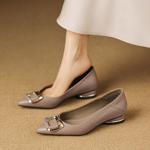 Exquisite Handcrafted Leather Women's Shoes for Elegance(Easn20182866)