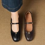 Exquisite Handmade Leather Women's Shoes: Luxury Craftsmanship & Elegant Design(Easn20182812)