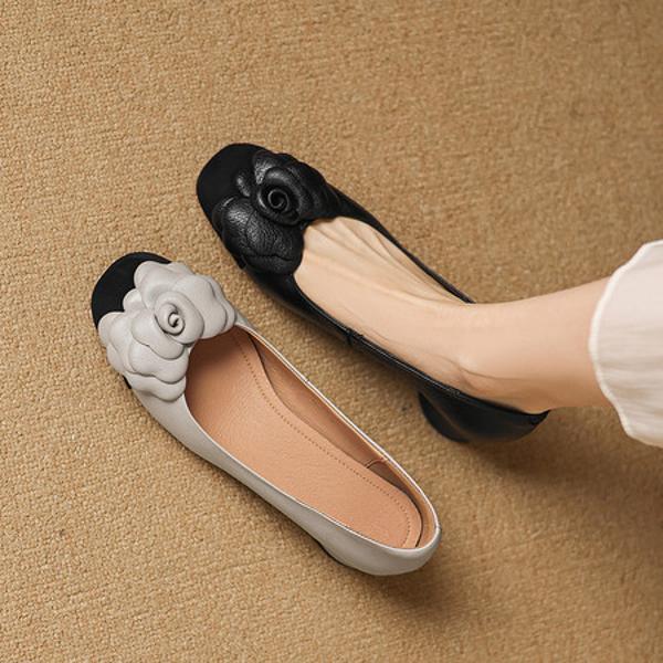 Exquisite Handcrafted Leather Women’s Shoes: Luxurious Elegance Redefined(Easn20182823)