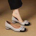 Exquisite Handcrafted Leather Women’s Shoes: Luxurious Elegance Redefined(Easn20182823)