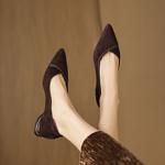 Exquisite Handcrafted Leather Women's Shoes for Luxury Elegance(Easn20182827)