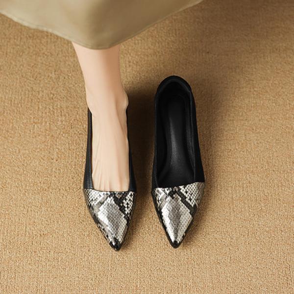 Luxurious Handcrafted Leather Women's Shoes: Elegance in Every Stitch(Easn20182828)