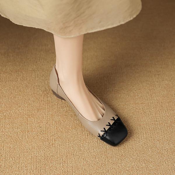 Exquisite Handmade Leather Women's Shoes: Elegance Redefined(Easn20182832)