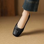 Exquisite Handmade Leather Women's Shoes: Elegance Redefined(Easn20182832)