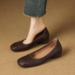 Luxury Handcrafted Leather Women’s Shoes - Elegance Redefined(Easn20182829)