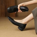 Luxury Handcrafted Leather Women’s Shoes - Elegance Redefined(Easn20182829)