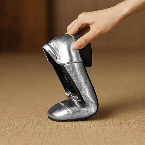 Handcrafted Luxury Genuine Leather Women's Shoes: Elegance Meets Superior Craftsmanship(Easn20182858)