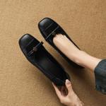 Handcrafted Luxury Genuine Leather Women's Shoes: Elegance Meets Superior Craftsmanship(Easn20182858)