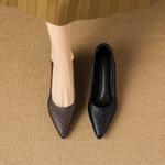 Handcrafted Luxury Leather Women’s Shoes: Elegance Redefined(Easn20182855)