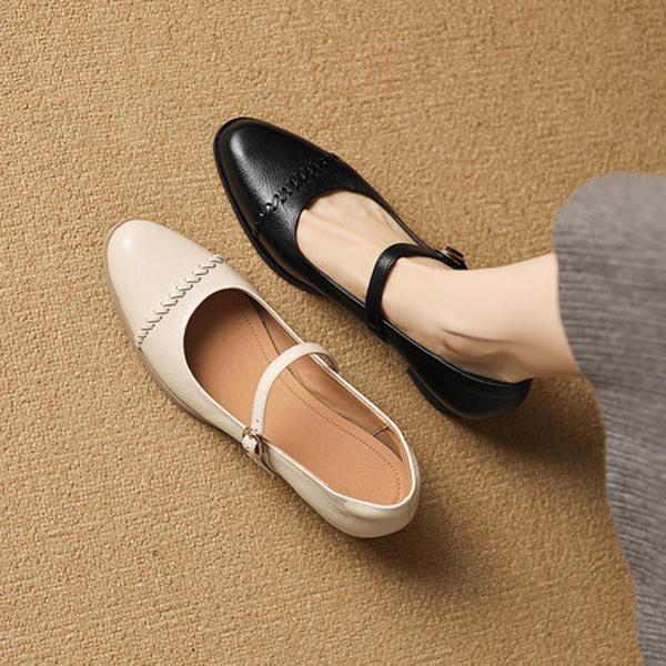 Exquisite Handcrafted Leather Women's Shoes: Luxury, Elegance, and Quality(Easn20182867)