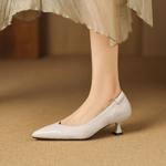 Exquisite Handcrafted Genuine Leather Women’s Shoes: Luxury, Elegance, and Quality(Easn20182850)