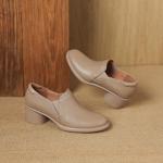 Handcrafted Leather Elegance: Luxurious Women's Shoes(Easn20182806)