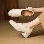 Crafted Luxury: Handcrafted Leather Women's Shoes(Easn20182805)