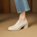 Handcrafted Leather Women’s Shoes: Timeless Elegance(Easn20182807)