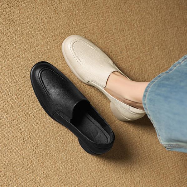 Handcrafted Leather Women’s Shoes: Timeless Elegance(Easn20182807)