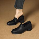 Handcrafted Leather Women’s Shoes: Timeless Elegance(Easn20182807)