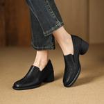 Handcrafted Leather Women’s Shoes: Timeless Elegance(Easn20182807)