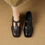 Luxurious Handcrafted Leather Women's Shoes with Elegant Craftsmanship(Easn20182837)