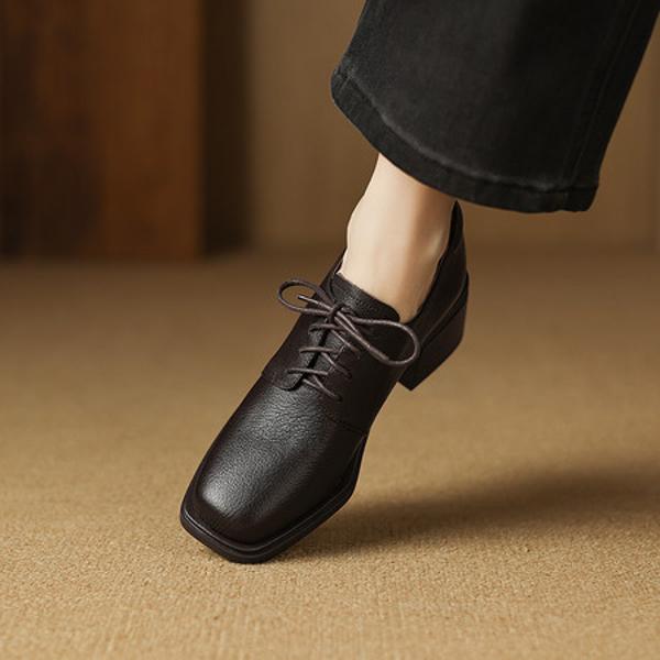 Handcrafted Luxury Leather Women's Shoes - Elegance Redefined(Easn20182836)