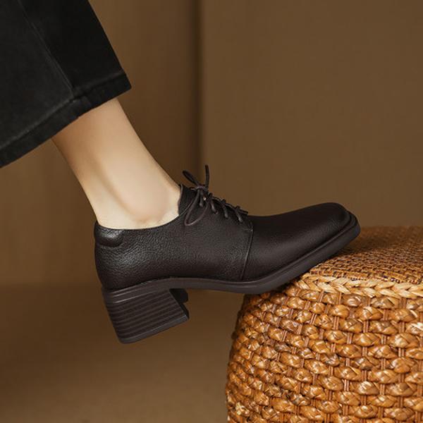 Handcrafted Luxury Leather Women's Shoes - Elegance Redefined(Easn20182836)