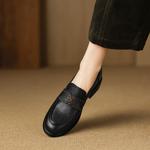 Luxurious Handcrafted Leather Women’s Shoes of Elegance(Easn20182859)