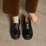 Elegant Handmade Genuine Leather Women's Shoes: Luxury Craftsmanship(Easn20182506)