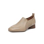 Exquisite Handmade Leather Women's Shoes: Luxury Craftsmanship and Elegance(Easn20182757)