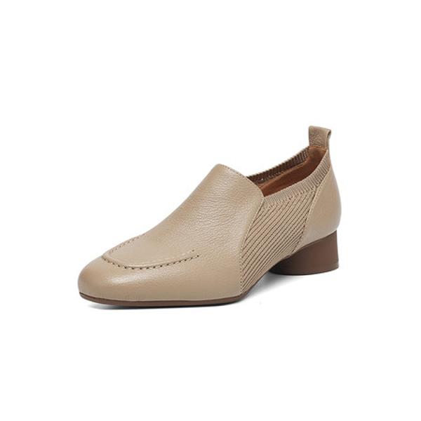 Exquisite Handmade Leather Women's Shoes: Luxury Craftsmanship and Elegance(Easn20182757)