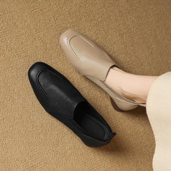 Exquisite Handmade Leather Women's Shoes: Luxury Craftsmanship and Elegance(Easn20182757)