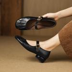 Handcrafted Luxury Leather Women's Shoes: Exquisite Quality and Elegant Craftsmanship(Easn20182909)