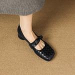 Handcrafted Luxury Leather Shoes for Elegant Women(Easn20182912)