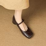 Premium Handcrafted Leather Women's Shoes: Elegance in Every Stitch(Easn20182915)