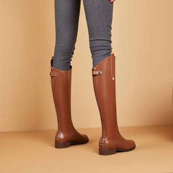 Handcrafted Luxury Leather Shoes for the Elegant Woman(EbaiyilinxMX-3A)