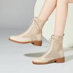 Exquisite Handcrafted Leather Women's Shoes: Elegance Meets Luxury in Every Stitch(Ebaiyilinx20-35)