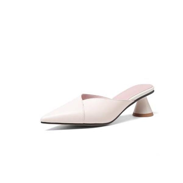 Elegant Handcrafted Leather Women's Shoes(Ebaiyilinx21-21)