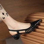 Handcrafted Luxury Leather Women's Shoes - Elegant Craftsmanship(Ebaiyilinx21-31)