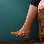 Crafted Elegance: Luxury Handmade Leather Women’s Shoes(Ebaiyilinx21-53)