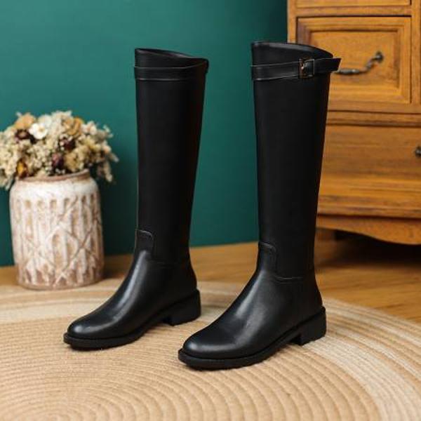 Handcrafted Luxury Leather Women's Shoes - Elegant Craftsmanship(Ebaiyilinx21-62)