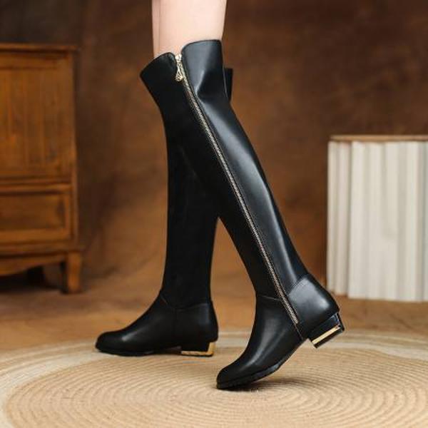 Handcrafted Luxury Leather Women’s Shoes: Elegance in Every Stitch(Ebaiyilinx21-61)