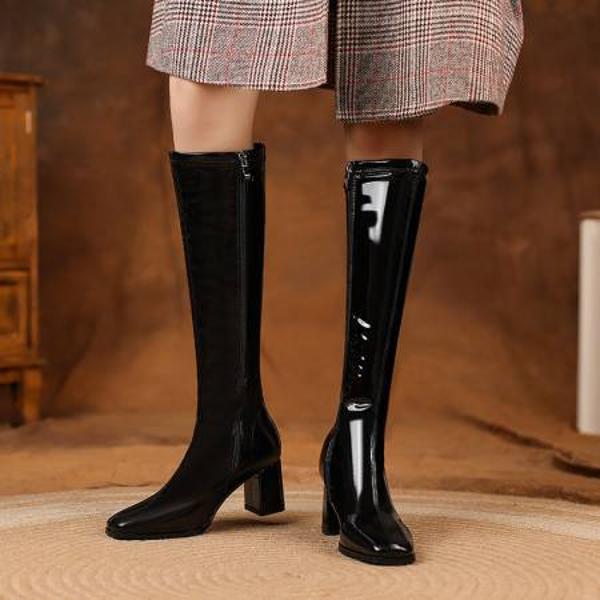 Handcrafted Leather Women’s Shoes: Elegant Luxury Craftsmanship(EbaiyilinxX-27)