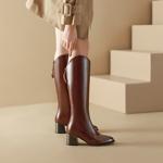 Elevated Elegance: Handcrafted Luxury Leather Women’s Shoes(Ebaiyilinx22-47A)