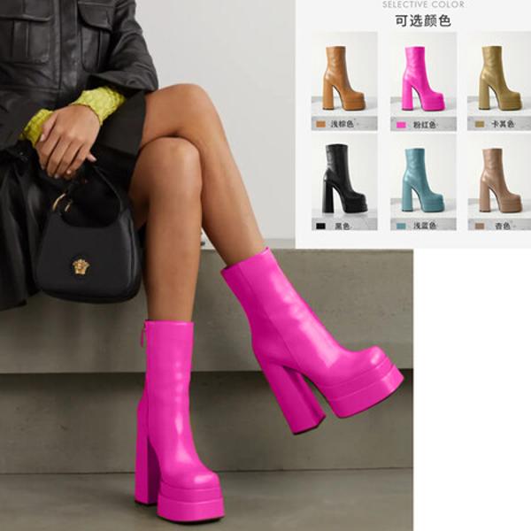 Handcrafted Leather Women's Shoes: Elegant Luxury Craftsmanship(Ebaiyilinx22-53)