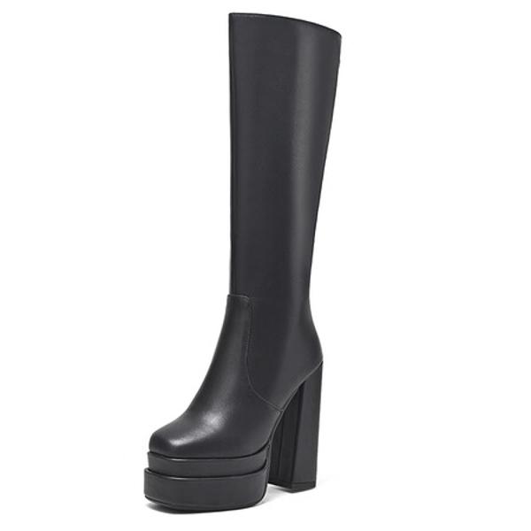 Elegant Handcrafted Genuine Leather Women's Shoes: A Touch of Luxury and Artistry(Ebaiyilinx22-68)