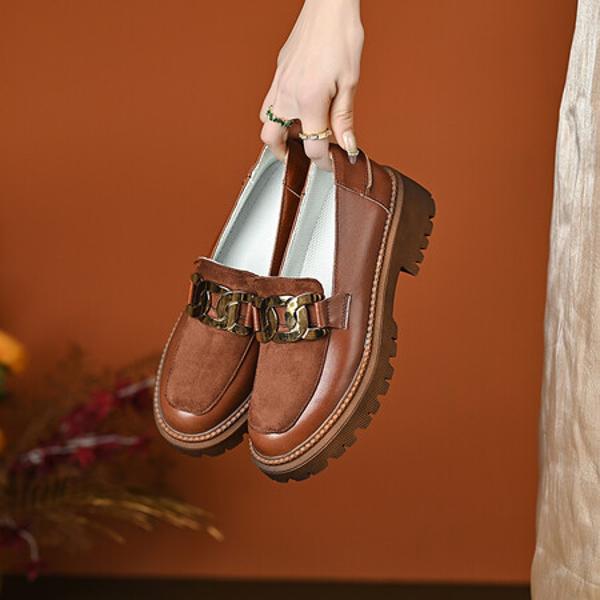 Handcrafted Luxury Leather Shoes for the Elegant Woman(Ebaiyilinx45770)