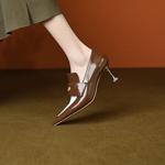 Handcrafted Leather Women's Shoes: Luxury, Elegance, and Artisan Quality(Ebaiyilinx23-13)