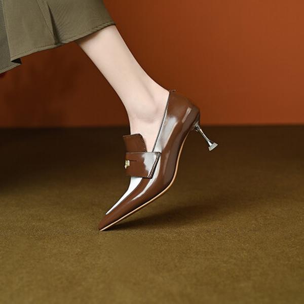 Handcrafted Leather Women's Shoes: Luxury, Elegance, and Artisan Quality(Ebaiyilinx23-13)