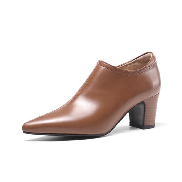 Elegant Handcrafted Real Leather Women's Shoes - Luxury Quality Craftsmanship(Ebaiyilinx46014)