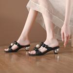 Elegant Handcrafted Leather Women’s Shoes - Luxury Craftsmanship(Ebaiyilinx23-18)